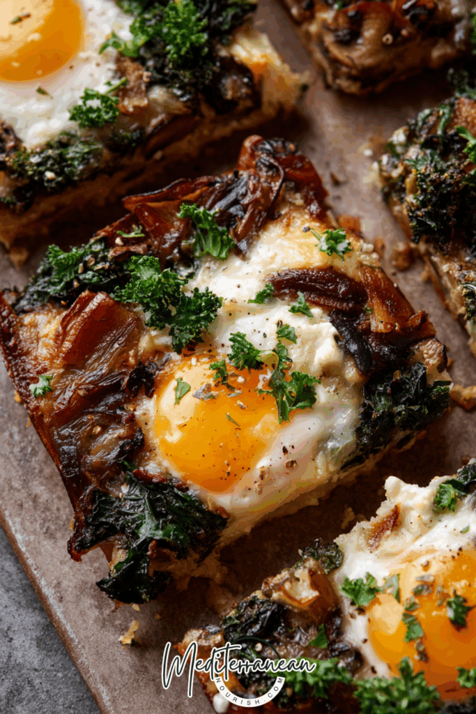 Savory Egg + Vegetable Sheet-Pan Bake