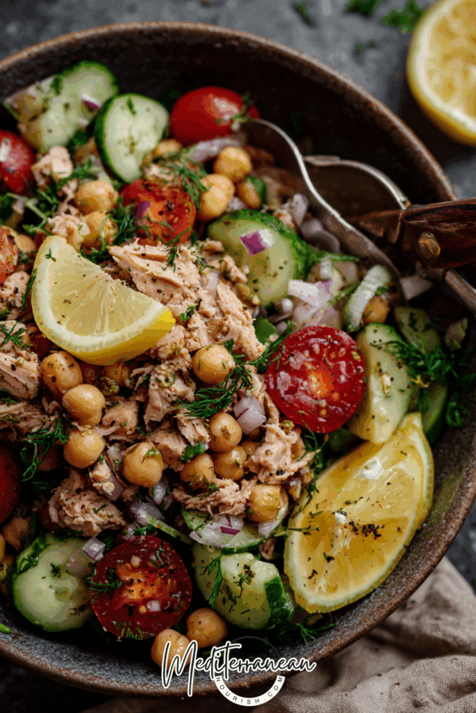 Chickpea & Tuna Salad