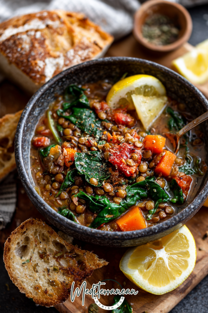 Mediterranean Lentil Soup