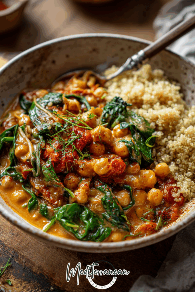 One-Pot Mediterranean Chickpea 