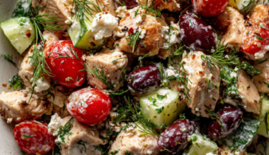 Mediterranean Chicken Salad