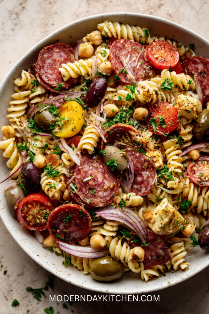 High-Protein Italian Pasta Salad