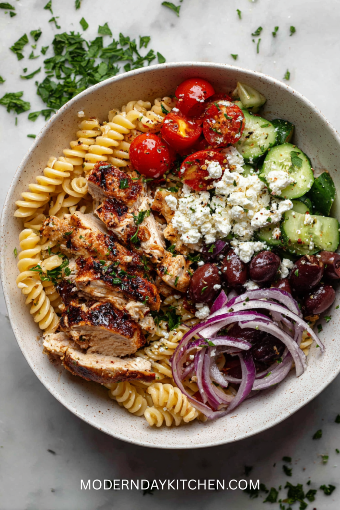 Easy 20-Minute High-Protein Pasta Salad
