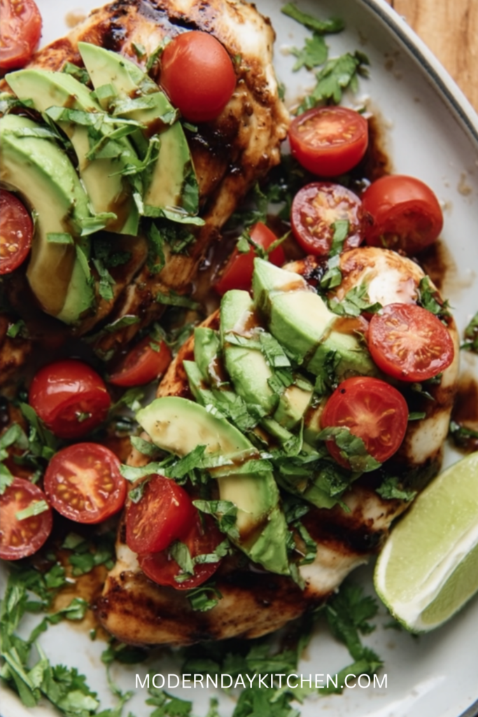 Grilled California Avocado Chicken