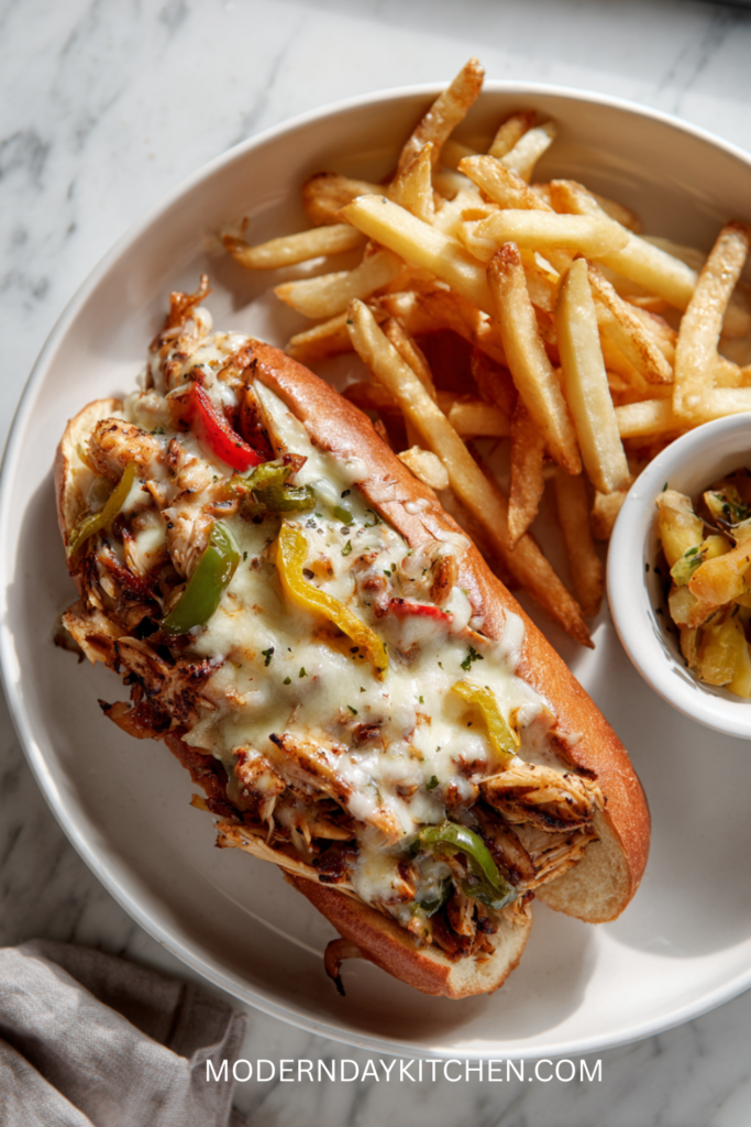 Chicken Philly Cheese Steaks