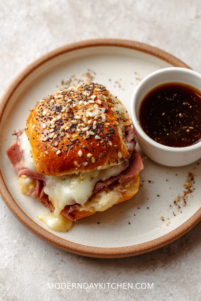 Easy French Dip Sliders