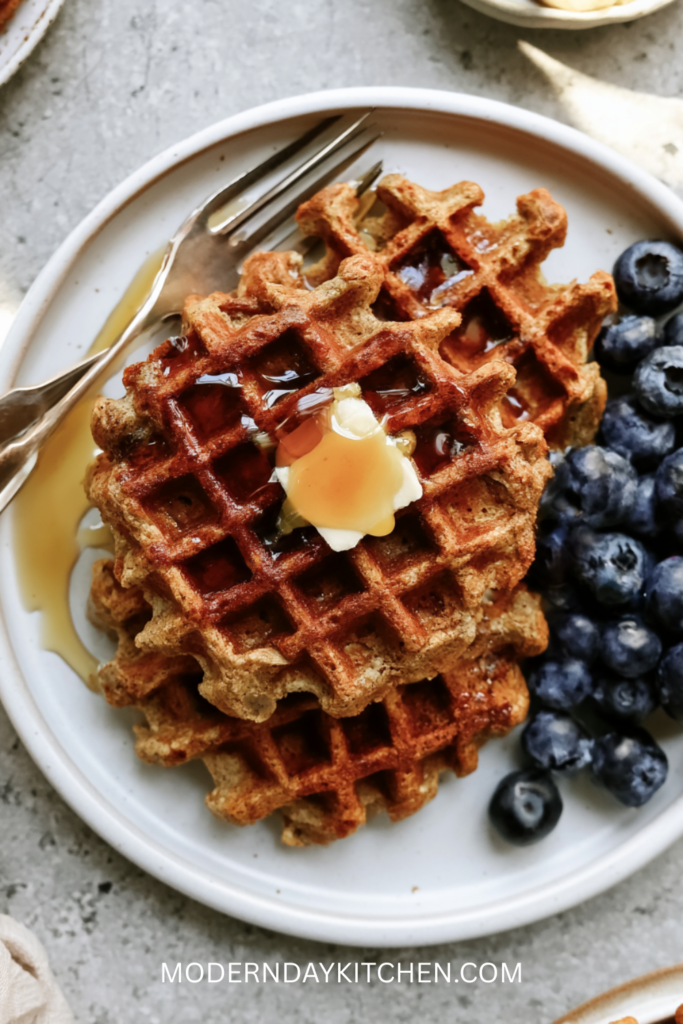 45g Protein Waffles (Freezer Friendly)