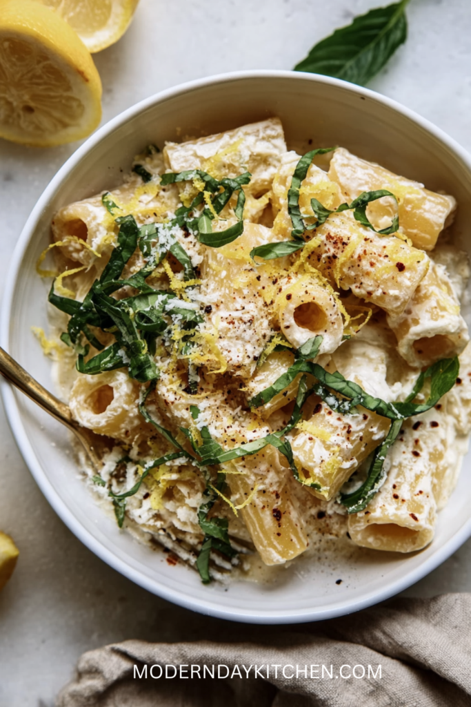 Creamy Lemon Ricotta Pasta