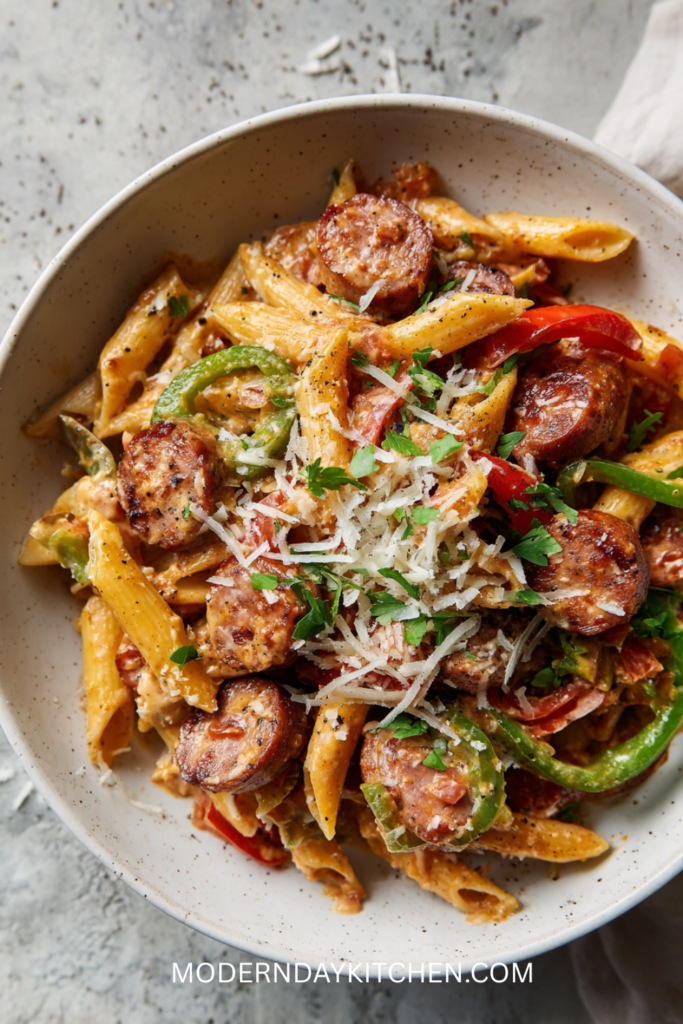 Cajun Sausage Pasta