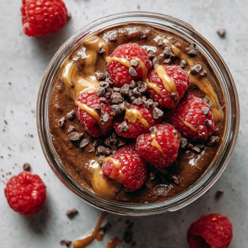 Chia seed pudding - High Protein Chocolate