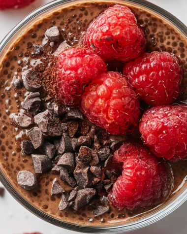High-Protein Chocolate Chia Pudding