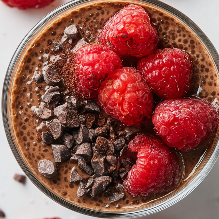 High-Protein Chocolate Chia Pudding