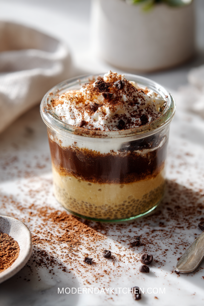Viral Tiramisu Chia Pudding