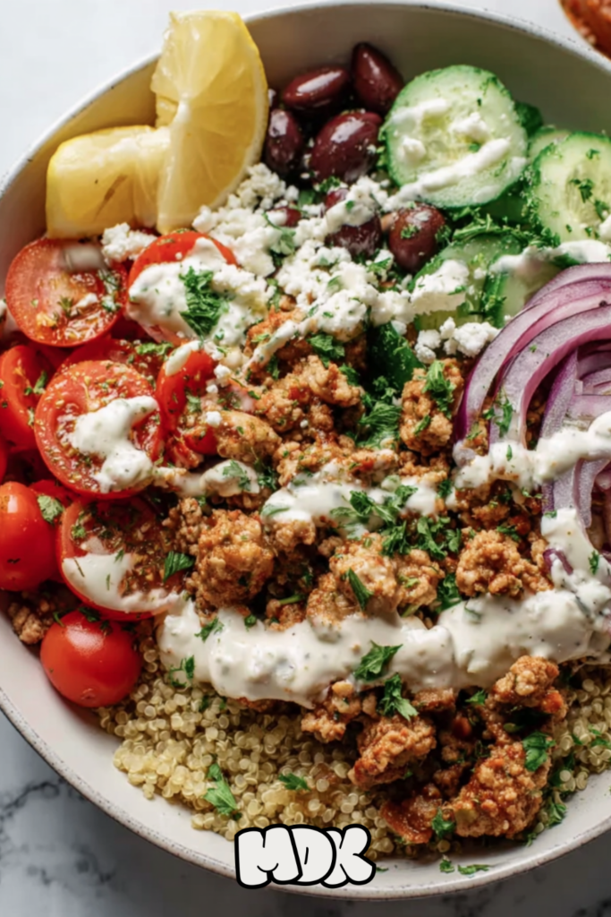 Mediterranean Turkey Bowl