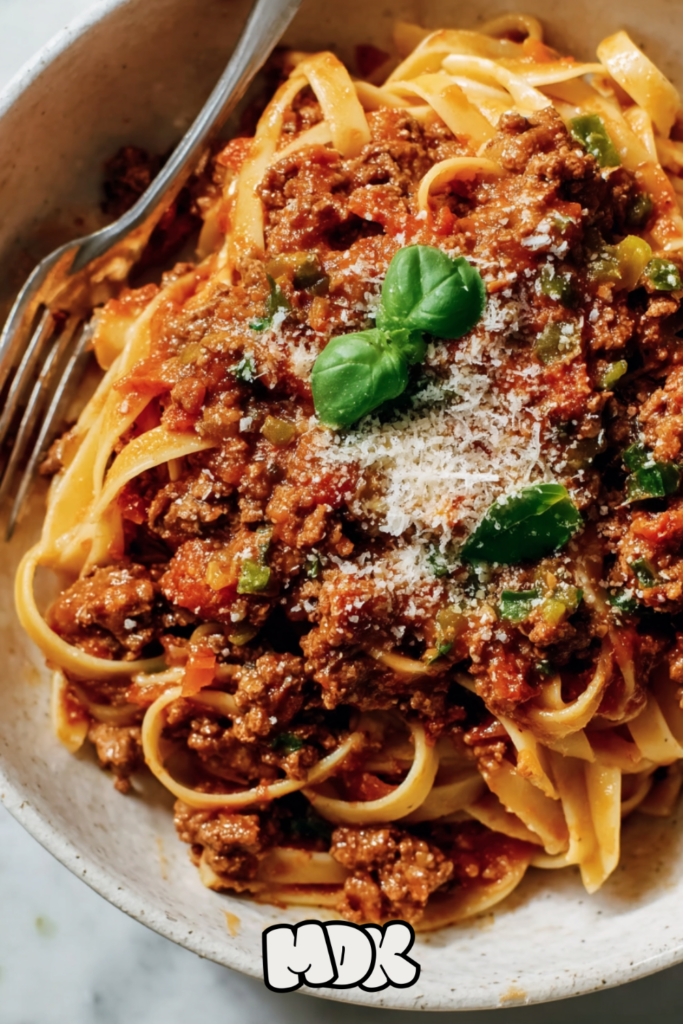 Ground Turkey Bolognese