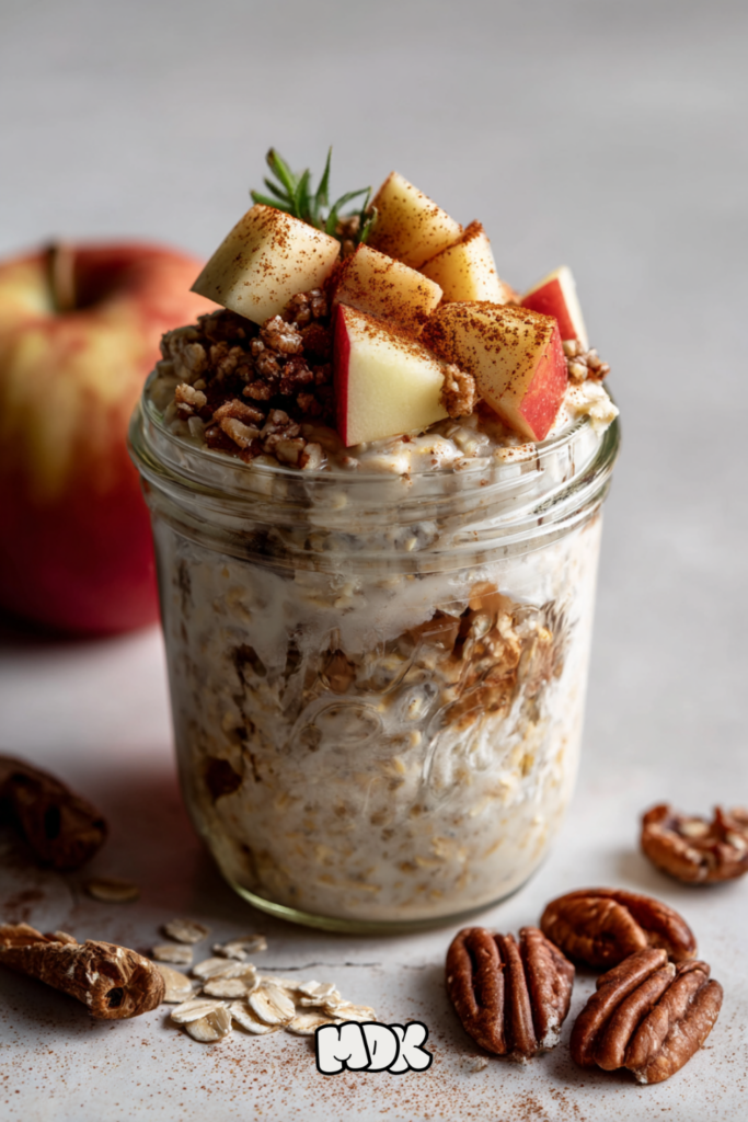 Apple Cinnamon Overnight Oats