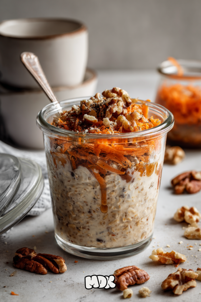 Carrot Cake Overnight Oats