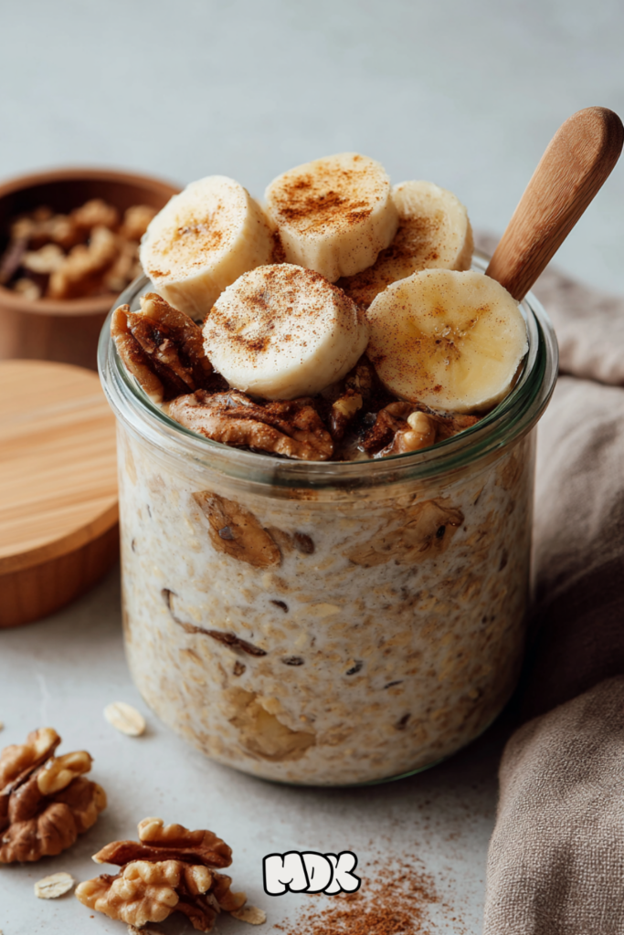 Banana Cinnamon Overnight Oats