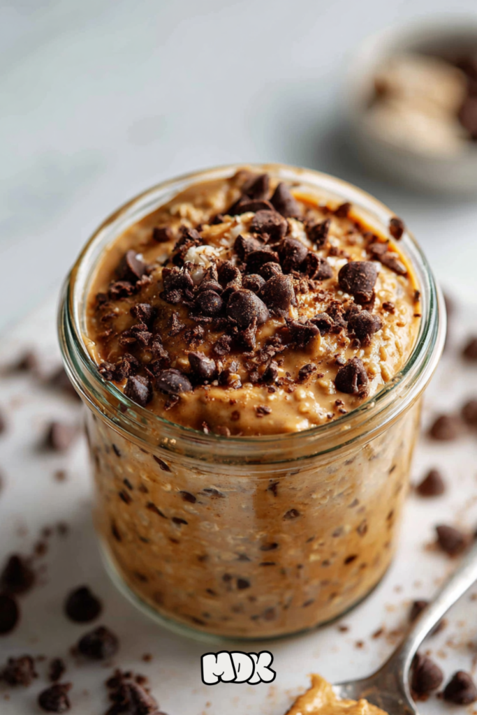 Blended Overnight Oats (Cookie Dough Style)