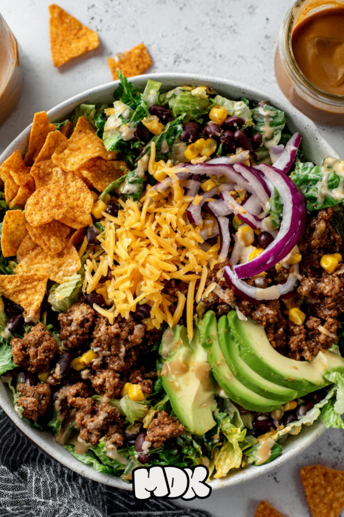 Doritos Taco Salad with Catalina Dressing