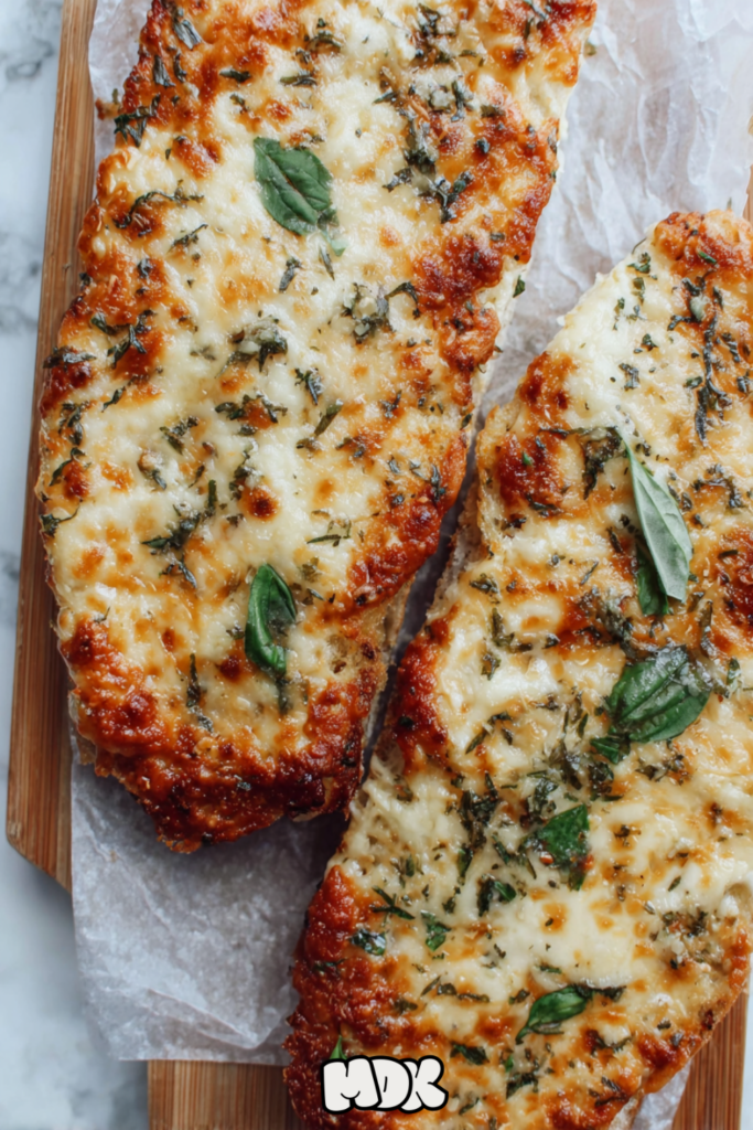 Garlic Bread Pizza Toast