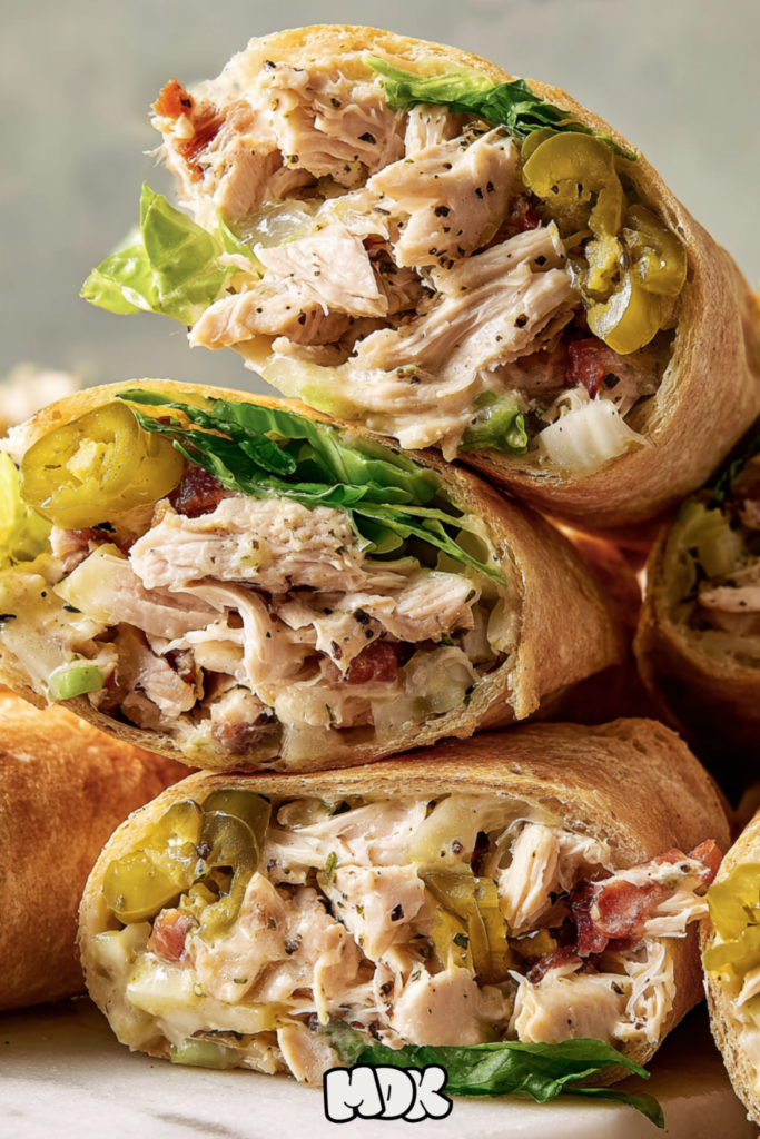 Italian Grinder Chicken Salad Sandwich