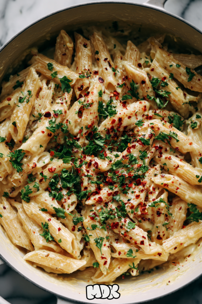 One-Pot Creamy Garlic Pasta