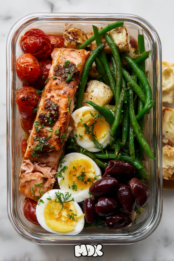  Salmon Niçoise Salad