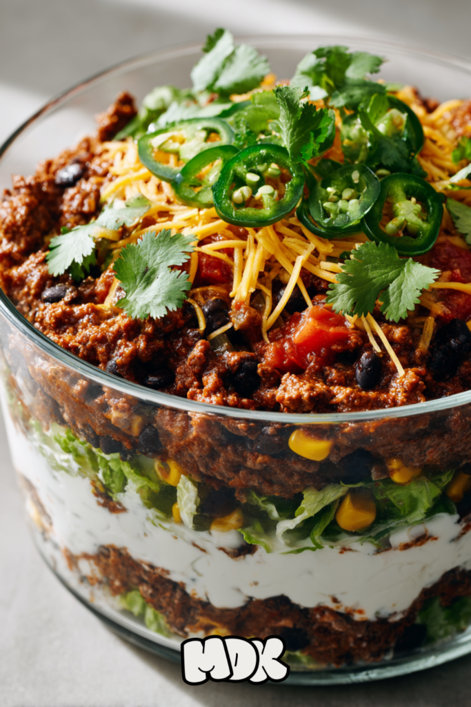 Seven Layer Taco Salad