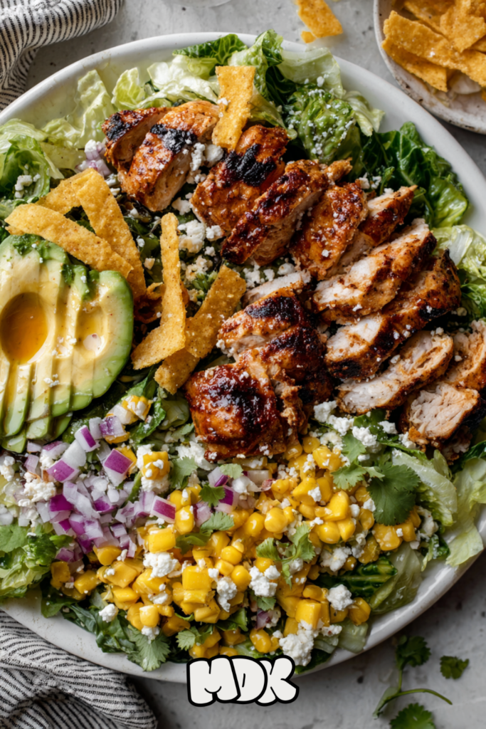 Summer Taco Salad with Grilled Chicken
